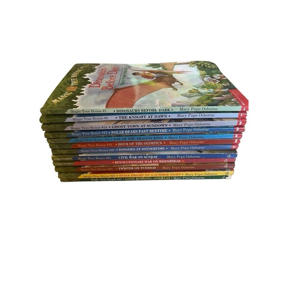 Magic Tree House Book Lot Of 12 Paperbacks Mary Pope Osborne Paperbacks - Picture 2 of 4